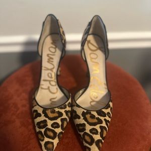NWOT Sam Edelman 4” Leopard Heels